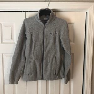 Light Heather Gray Columbia Jacket